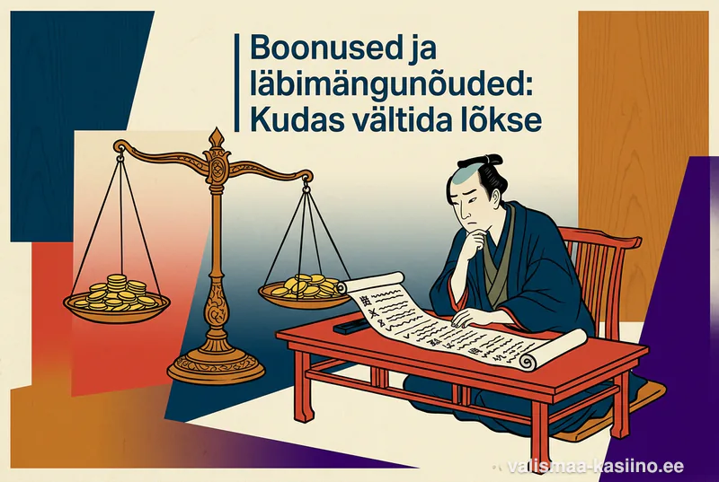 Boonused ja läbimängunõuded: Kuidas vältida lõkse