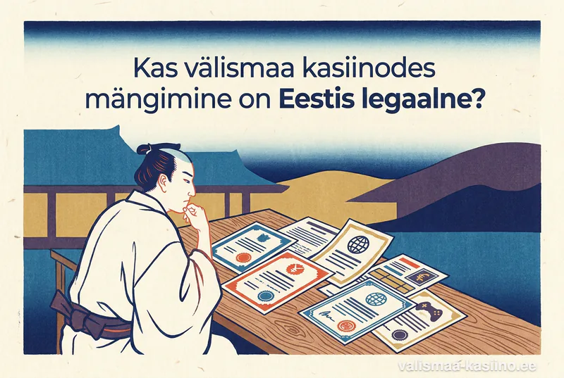 Kas välismaa kasiinodes mängimine on Eestis legaalne?